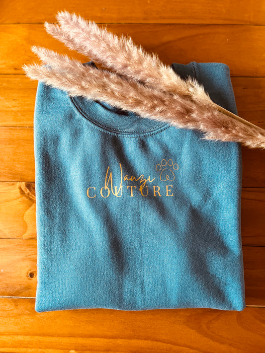 Pullover „Wauzi Couture“ Blau