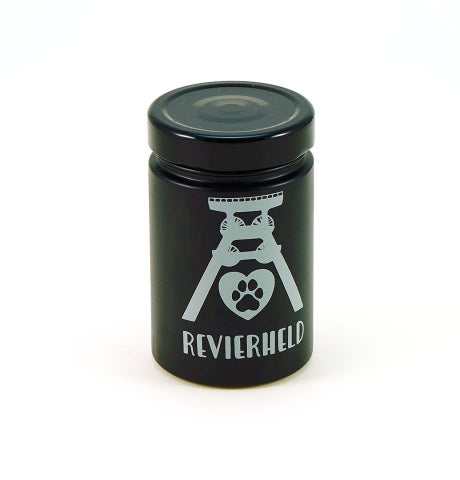 Leckerli Glas "Revierheld"